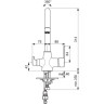 Смеситель для кухни с подключением к фильтру VIDIMA UNO BA356XG